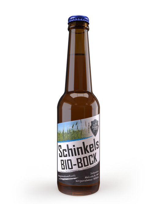 Schinkels-Bierflasche-Bock