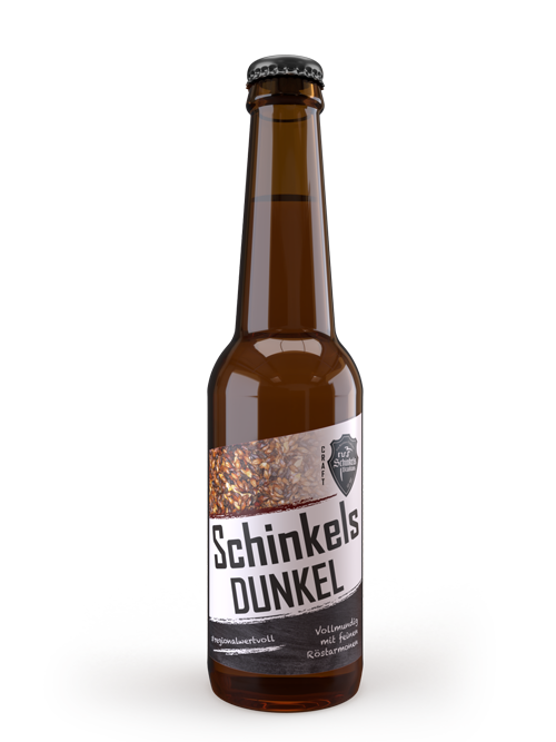 Schinkels-Bierflasche-Dunkel